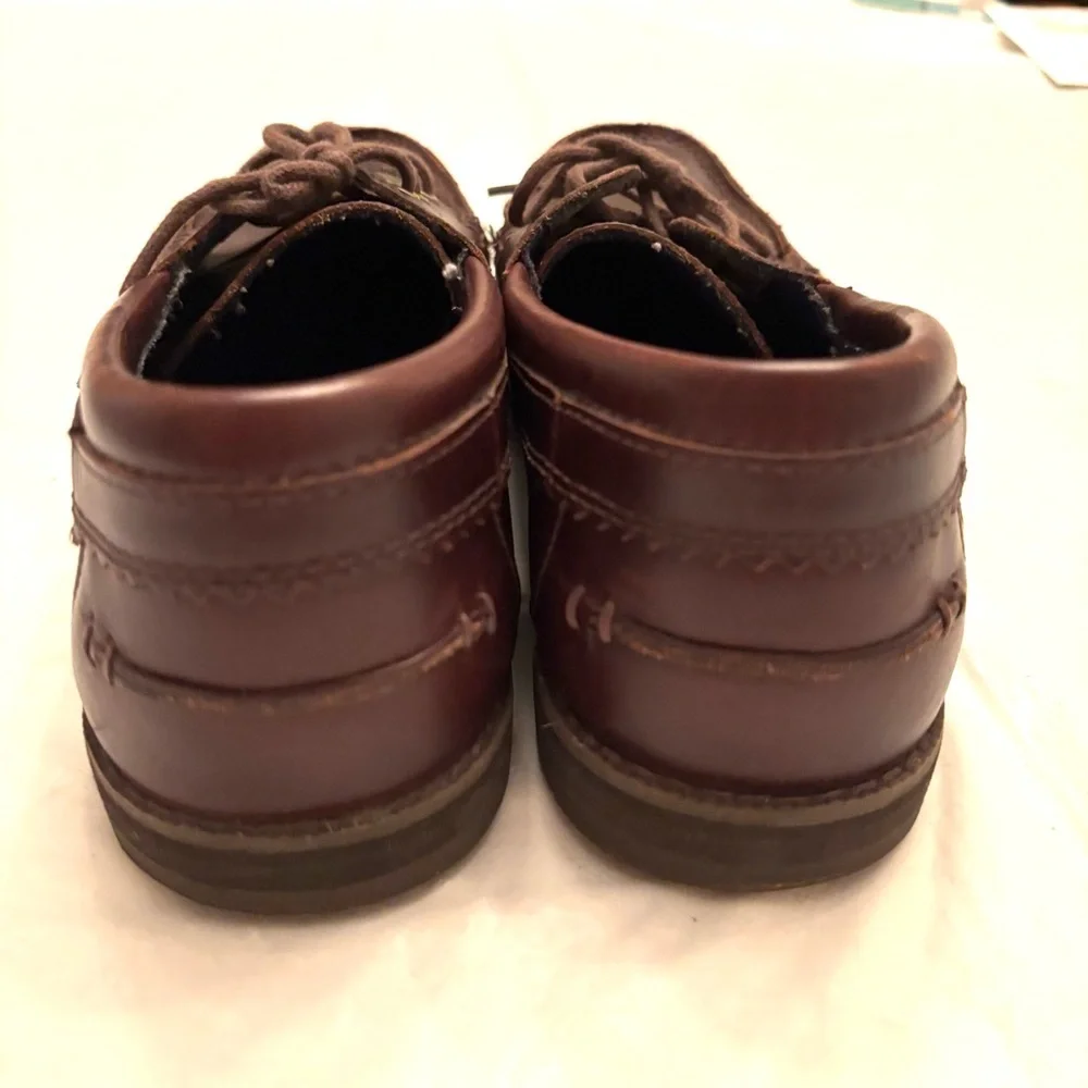 NWOT Timberland Brown leather boat shoes loafers with Ortholite SZ 10
